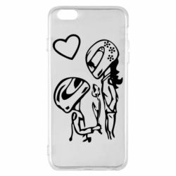 Чехол для iPhone 6 Plus/6S Plus MOTO LOVE - PrintSalon
