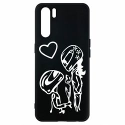 Чехол для Oppo A91/Reno3 MOTO LOVE - PrintSalon
