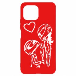 Чехол для Xiaomi Mi11 Lite MOTO LOVE - PrintSalon