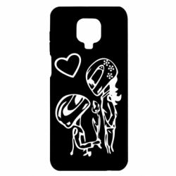 Чехол для Xiaomi Redmi Note 9S/9Pro/9Pro Max MOTO LOVE - PrintSalon