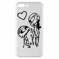 Чехол для iPhone 7 Plus MOTO LOVE - PrintSalon