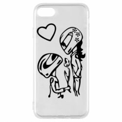 Чехол для iPhone 8 MOTO LOVE - PrintSalon
