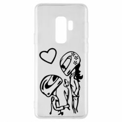 Чехол для Samsung S9+ MOTO LOVE - PrintSalon