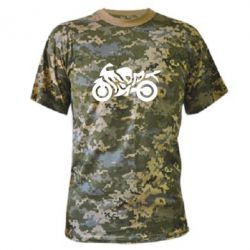 Камуфляжна футболка MOTO SPORT - PrintSalon