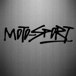 Наклейка MOTO SPORT