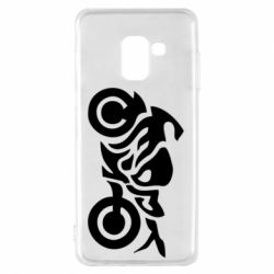 Чехол для Samsung A8 2018 MOTO SPORT