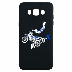 Чехол для Samsung J7 2016 Moto-X - PrintSalon