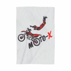 Полотенце с принтом Moto-X - PrintSalon