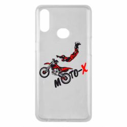 Чехол для Samsung A10s Moto-X - PrintSalon