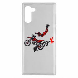 Чехол для Samsung Note 10 Moto-X - PrintSalon