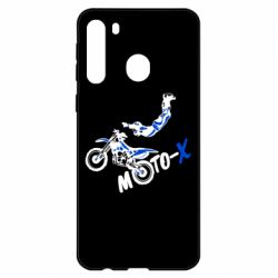 Чехол для Samsung A21 Moto-X - PrintSalon