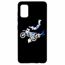 Чехол для Samsung A41 Moto-X - PrintSalon
