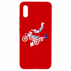 Чехол для Xiaomi Redmi 9a Moto-X - PrintSalon