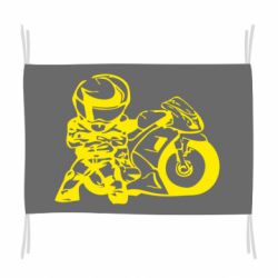 Флаг Мотоциклист