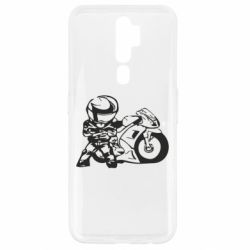 Чехол для Oppo A5/A9 2020 Мотоциклист - PrintSalon