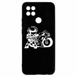 Чехол для Oppo A15s/A15 Мотоциклист - PrintSalon