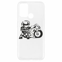 Чехол для Oppo A52/A72/A92 Мотоциклист - PrintSalon