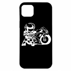Чехол для iPhone 14 Plus Мотоциклист - PrintSalon