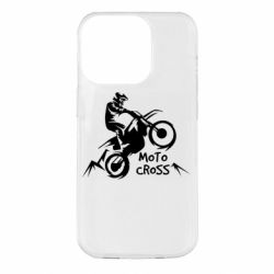 Чехол для iPhone 14 Pro Motocross sport - PrintSalon