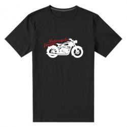 Мужская футболка премиум Motorcycle forever - PrintSalon