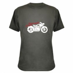Камуфляжная футболка Motorcycle forever - PrintSalon