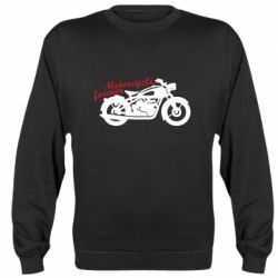 Cвитшот Motorcycle forever - PrintSalon