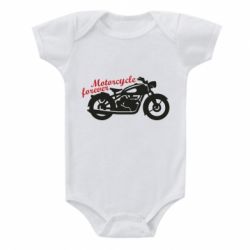 Детский бодик Motorcycle forever - PrintSalon