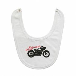 Слюнявчик  Motorcycle forever - PrintSalon