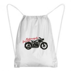 Рюкзак-мешок Motorcycle forever - PrintSalon