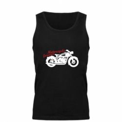 Мужская майка Motorcycle forever - PrintSalon