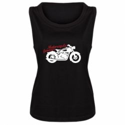 Женская майка Motorcycle forever - PrintSalon