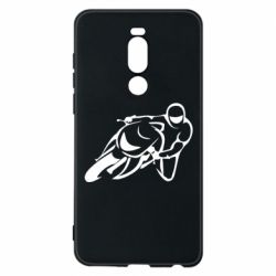 Чехол для Meizu Note 8 Motorcyclist racer - PrintSalon