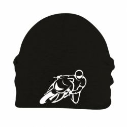 Шапка флисовая Motorcyclist racer - PrintSalon