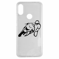 Чехол для Xiaomi Redmi Note 7 Motorcyclist racer - PrintSalon
