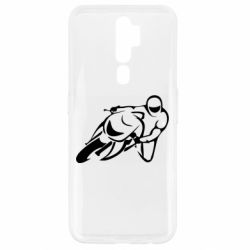 Чехол для Oppo A5/A9 2020 Motorcyclist racer - PrintSalon