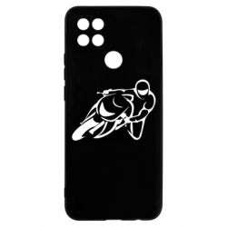 Чехол для Oppo A15s/A15 Motorcyclist racer - PrintSalon