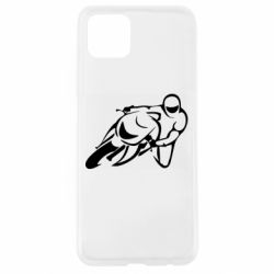 Чехол для Oppo A92s Motorcyclist racer - PrintSalon