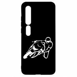 Чехол для Xiaomi Mi10/10 Pro Motorcyclist racer - PrintSalon