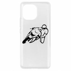 Чехол для Xiaomi Mi11 Motorcyclist racer - PrintSalon