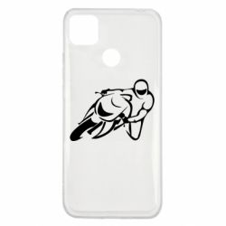 Чехол для Xiaomi Redmi 9c Motorcyclist racer