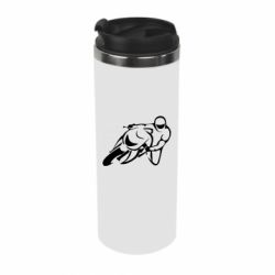 Термокружка Motorcyclist racer - PrintSalon