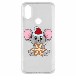 Чохол для Xiaomi Mi A2 Mouse with cookies - PrintSalon