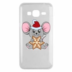 Чохол для Samsung J3 2016 Mouse with cookies - PrintSalon