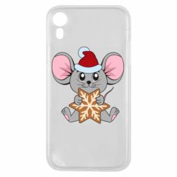 Чохол для iPhone XR Mouse with cookies - PrintSalon