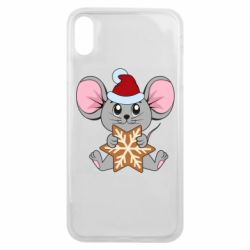 Чохол для iPhone Xs Max Mouse with cookies - PrintSalon