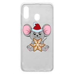 Чохол для Samsung A20 Mouse with cookies - PrintSalon