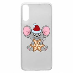 Чохол для Samsung A70 Mouse with cookies