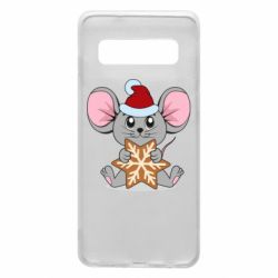 Чохол для Samsung S10 Mouse with cookies - PrintSalon