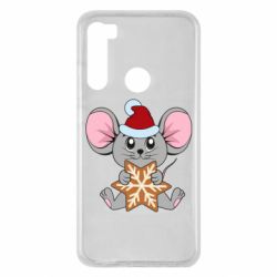 Чохол для Xiaomi Redmi Note 8 Mouse with cookies - PrintSalon