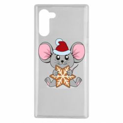Чохол для Samsung Note 10 Mouse with cookies - PrintSalon
